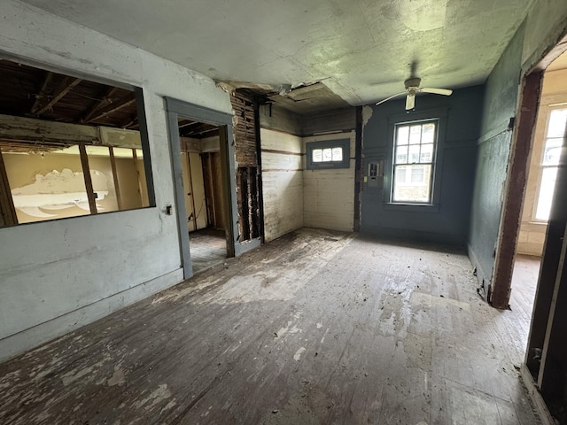226 Highland St, Ripley, TN 38063 - empty room with a ceiling fan and electric panel