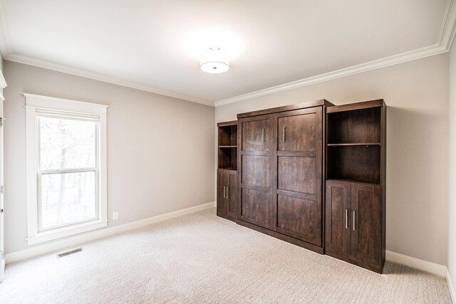 1219 Ben Forkum Dr, Lebanon, TN 37087 - unfurnished bedroom featuring carpet floors, ornamental molding, and baseboards