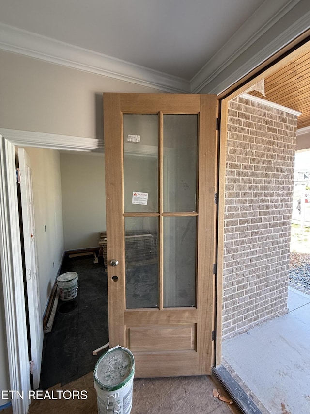2412 Misty Mountain Cir, Knoxville, TN 37932 - entrance to property featuring brick siding