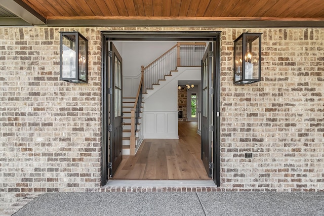 848 Brook Trl, Lebanon, TN 37087 - view of exterior entry featuring brick siding