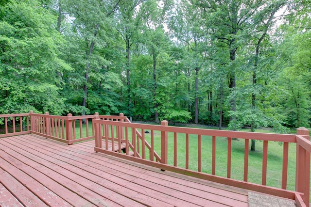 1420 E Rhett Butler Rd, Clarksville, TN 37042 - deck featuring a yard