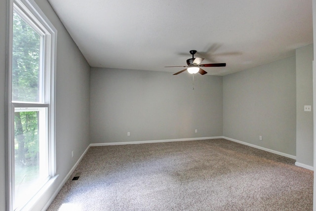 1420 E Rhett Butler Rd, Clarksville, TN 37042 - carpeted spare room with ceiling fan and baseboards