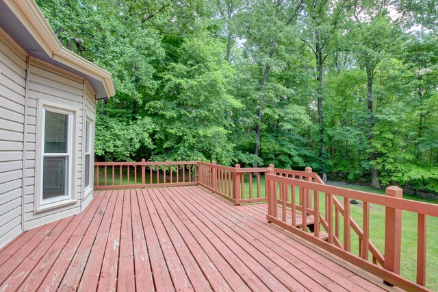 1420 E Rhett Butler Rd, Clarksville, TN 37042 - view of wooden deck