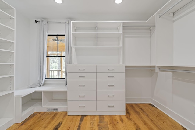 4824 Leipers Creek Rd, Williamsport, TN 38487 - spacious closet featuring light wood finished floors
