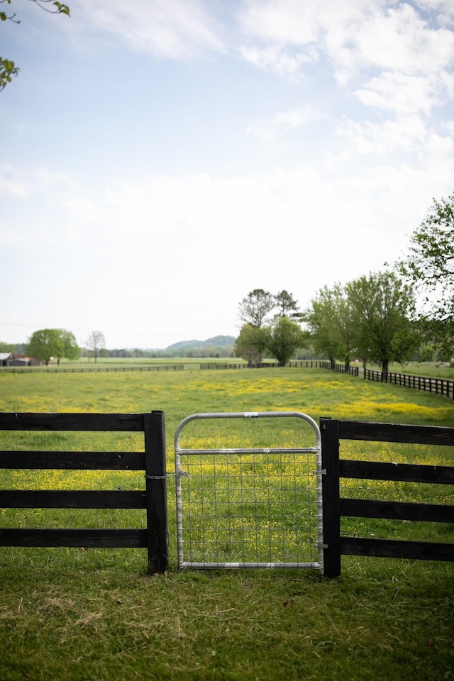 4824 Leipers Creek Rd, Williamsport, TN 38487 - gate featuring a rural view