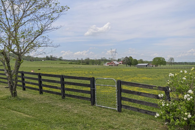 4824 Leipers Creek Rd, Williamsport, TN 38487 - gate with a view of countryside