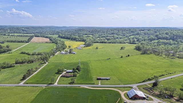 4824 Leipers Creek Rd, Williamsport, TN 38487 - aerial view of sparsely populated area featuring a pastoral area
