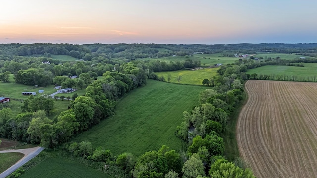 4824 Leipers Creek Rd, Williamsport, TN 38487 - aerial view of property's location with rural landscape