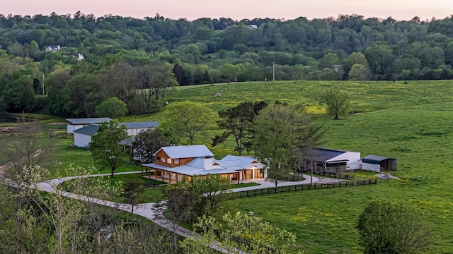 4824 Leipers Creek Rd, Williamsport, TN 38487 - overview of rural landscape