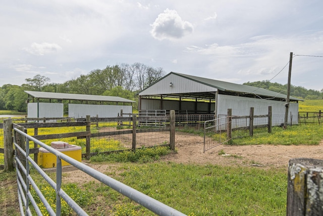4824 Leipers Creek Rd, Williamsport, TN 38487 - horse barn with a view of rural / pastoral area