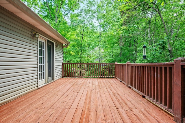 1015 Cross Country Dr, Kingston Springs, TN 37082 - view of wooden deck