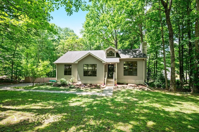 1015 Cross Country Dr, Kingston Springs, TN 37082 - rear view of house with a chimney