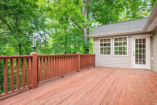 1015 Cross Country Dr, Kingston Springs, TN 37082 - view of wooden terrace