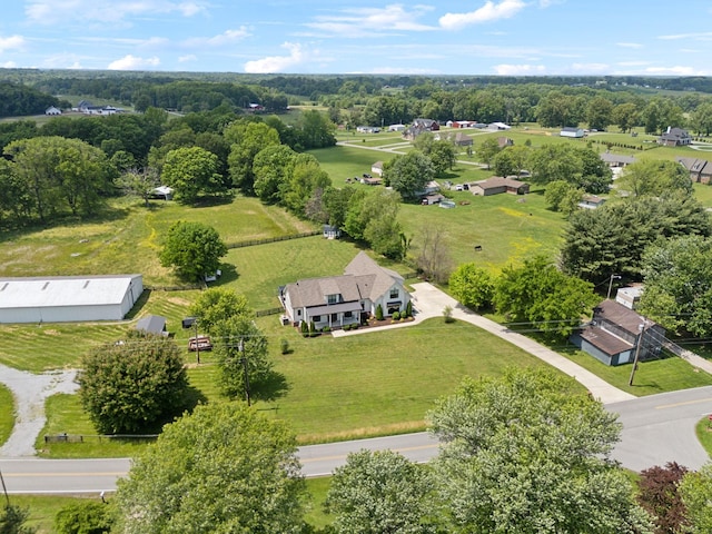 273 Halltown Rd, Cottontown, TN 37048 - aerial view