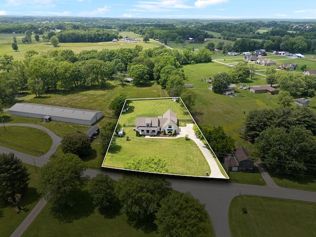 273 Halltown Rd, Cottontown, TN 37048 - view of rural area featuring property boundaries highlighted