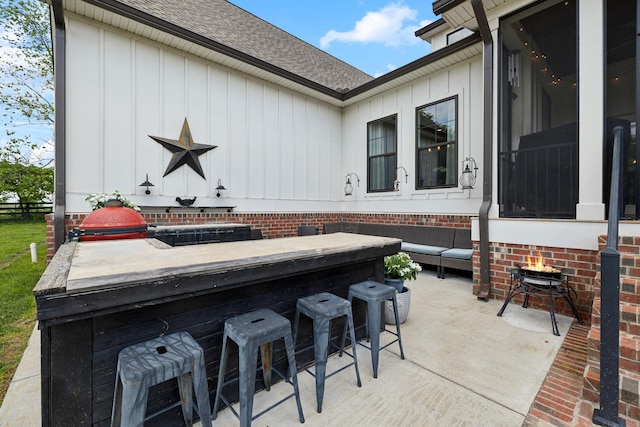 273 Halltown Rd, Cottontown, TN 37048 - view of patio