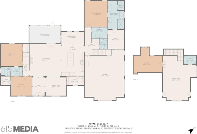 273 Halltown Rd, Cottontown, TN 37048 - property floor plan