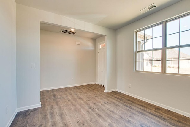 4017 Roane Dr, White House, TN 37188 - empty room with wood finished floors and baseboards