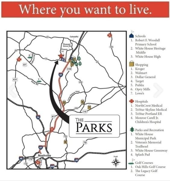 4017 Roane Dr, White House, TN 37188 - map / location