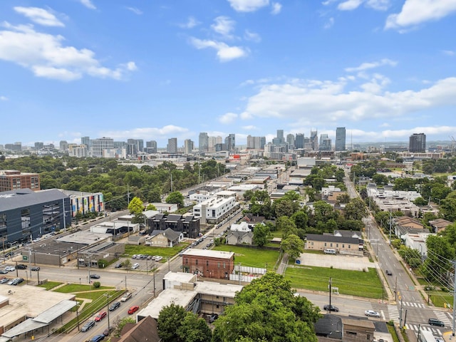 drone / aerial view of a view of skyline