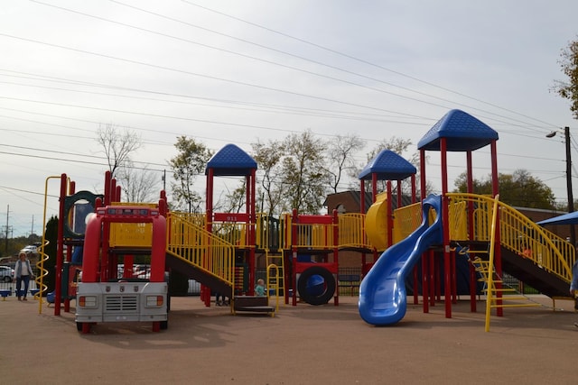 view of communal playground