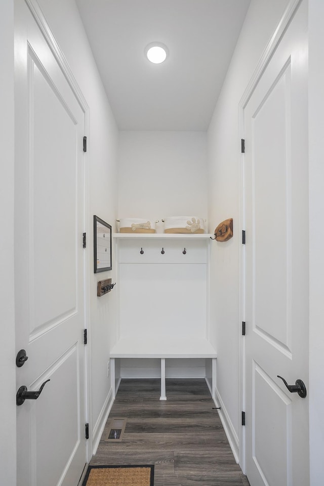 928 Tynan Way, Nolensville, TN 37135 - mudroom featuring dark wood-type flooring and baseboards