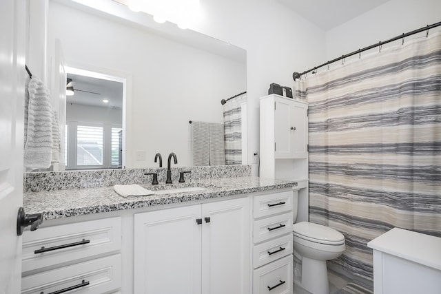 928 Tynan Way, Nolensville, TN 37135 - full bath featuring toilet, vanity, and ceiling fan
