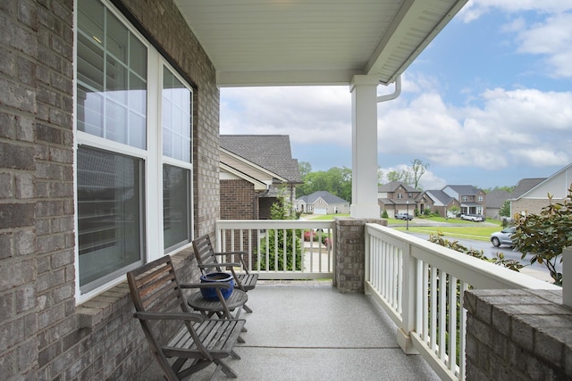 928 Tynan Way, Nolensville, TN 37135 - balcony featuring a porch and a residential view