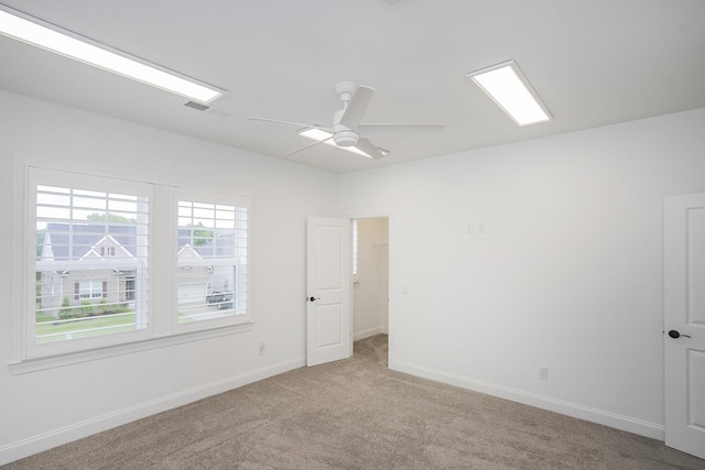 928 Tynan Way, Nolensville, TN 37135 - empty room with light carpet, a ceiling fan, and baseboards