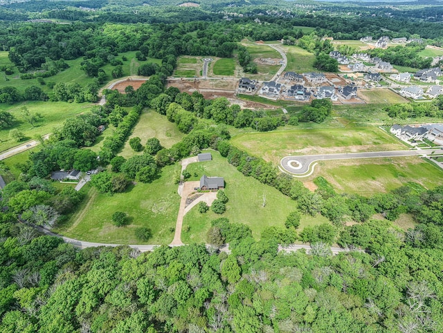 aerial view of property and surrounding area