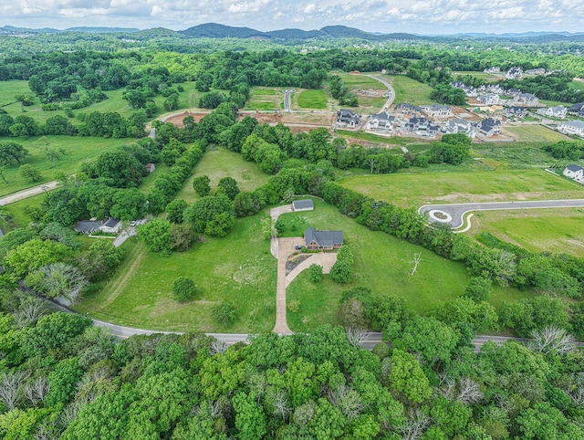 aerial overview of property's location