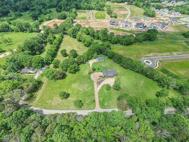 aerial view of property and surrounding area