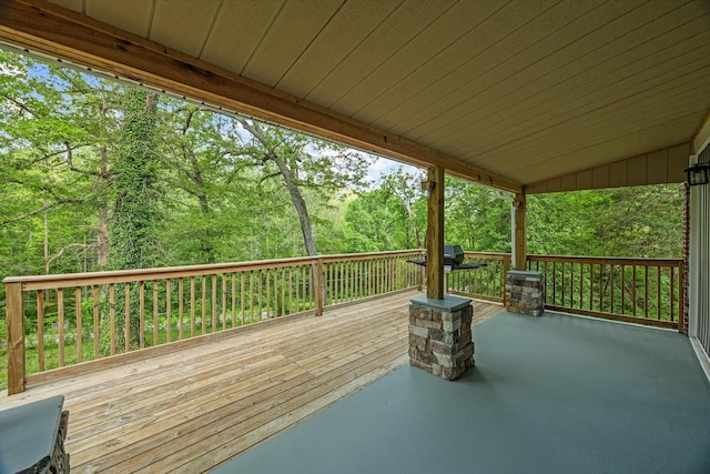view of deck