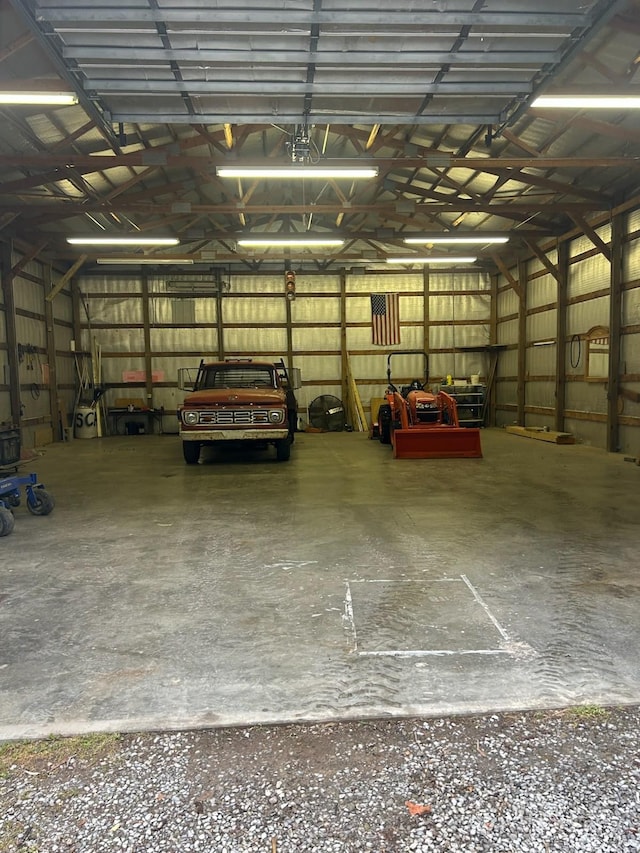 2907 York Rd, Pleasant View, TN 37146 - garage with metal wall