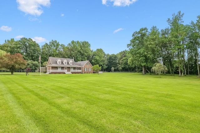 2907 York Rd, Pleasant View, TN 37146 - view of grassy yard with a porch