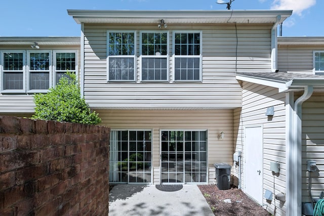 view of rear view of house