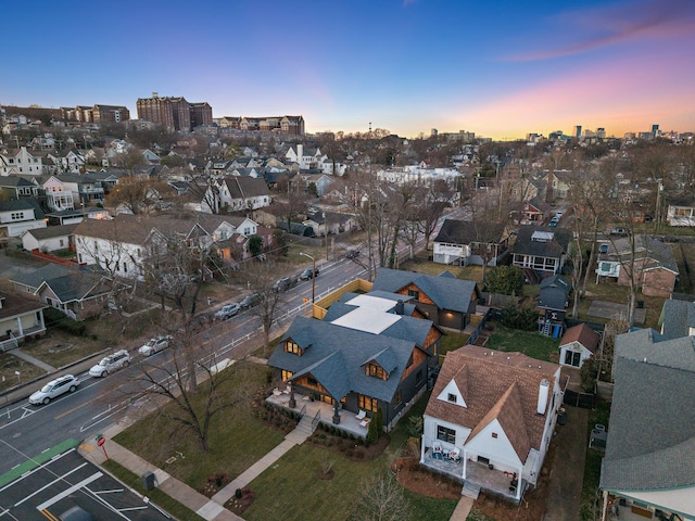 view of property location with nearby suburban area