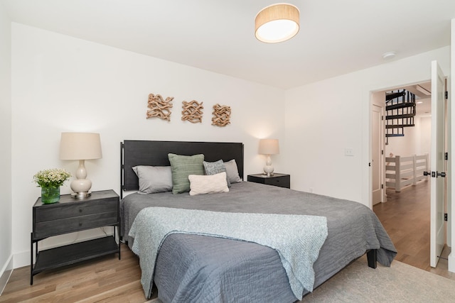 1411A Boscobel St, Nashville, TN 37206 - bedroom featuring light wood-type flooring