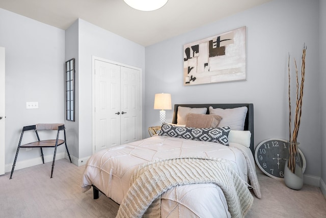 1113 Chickadee Cir, Hermitage, TN 37076 - bedroom featuring a closet, baseboards, and wood finished floors