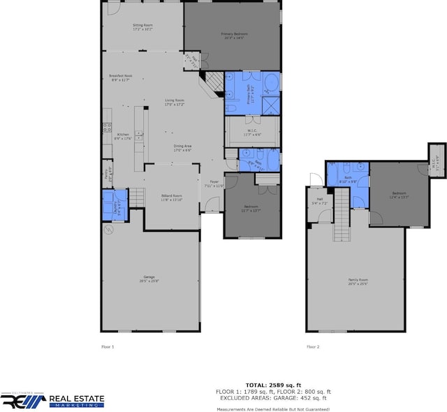 1113 Chickadee Cir, Hermitage, TN 37076 - property floor plan