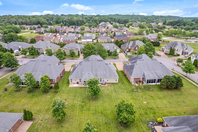 1113 Chickadee Cir, Hermitage, TN 37076 - aerial view of residential area