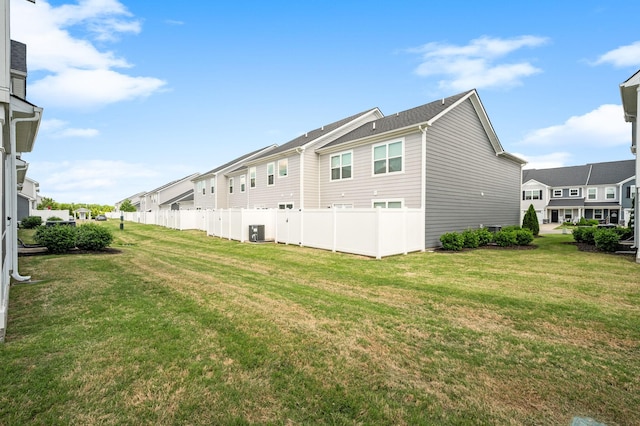 1626 Calcutta Dr, Murfreesboro, TN 37128 - view of side of home featuring central AC unit and a residential view