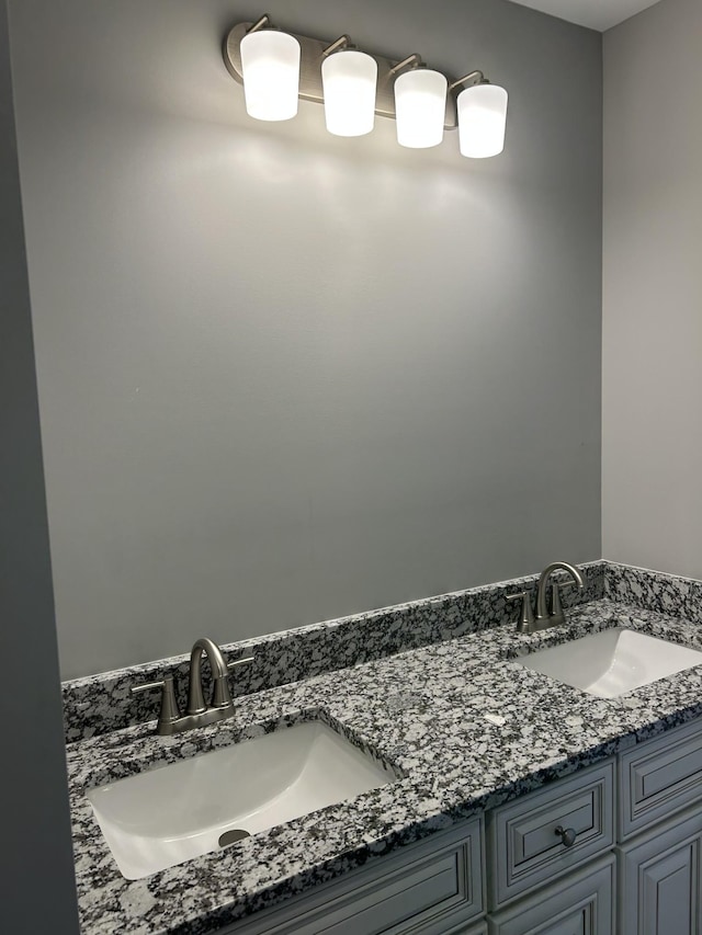 577 Walton Chapel Rd, Lafayette, TN 37083 - bathroom with double vanity