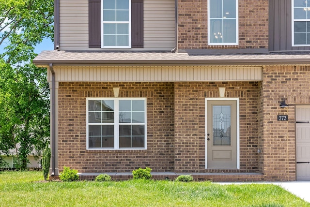 272 Kildeer Dr, Clarksville, TN 37040 - view of exterior entry featuring brick siding