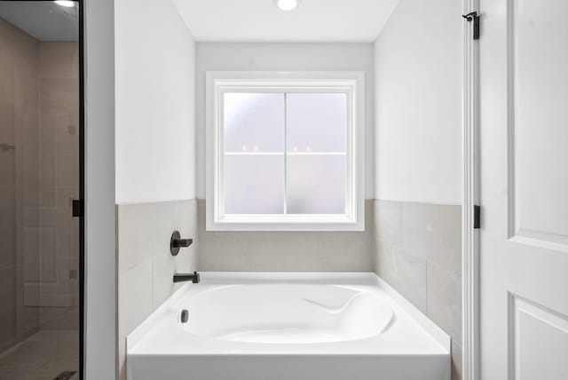 272 Kildeer Dr, Clarksville, TN 37040 - full bath with plenty of natural light, a bath, and a shower stall