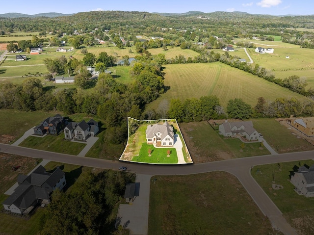 1611 Martha Washington Way, Murfreesboro, TN 37130 - view of property location featuring property parcel outlined and nearby suburban area