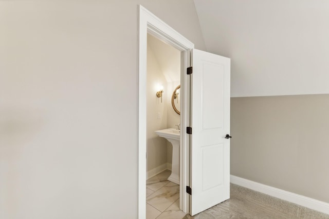 1611 Martha Washington Way, Murfreesboro, TN 37130 - bathroom featuring marble finish floors and baseboards