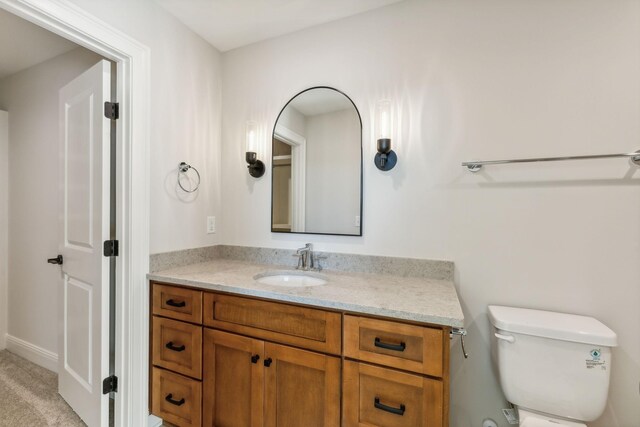 1611 Martha Washington Way, Murfreesboro, TN 37130 - half bathroom with vanity and toilet