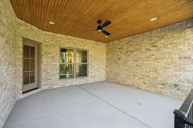 1611 Martha Washington Way, Murfreesboro, TN 37130 - view of patio / terrace with ceiling fan