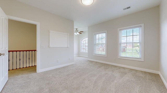 4050 Oak Pointe Dr, Pleasant View, TN 37146 - empty room featuring carpet, baseboards, and ceiling fan